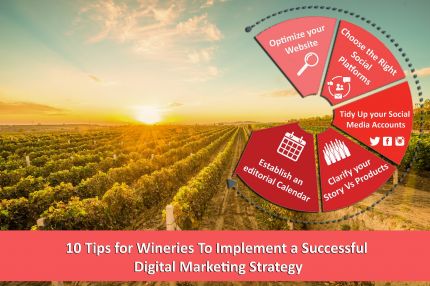 Photo for: 10 Tips for Wineries To Implement a Successful Digital Marketing Strategy
