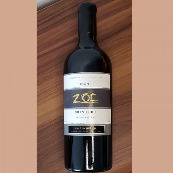 La Tribu Winery, Zoe Winemaker's Choice Grand Cru Wine Product of Chile