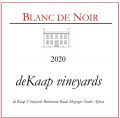 Photo for: deKaap 2020 Blanc de Noir