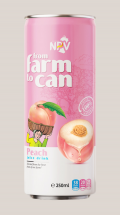Photo for: 2024 BEST SELLING PRODUCT NPC BRAND 250ML PEACH JUICE DRINK 