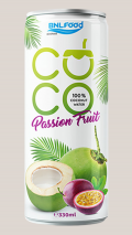 Photo for: best coconut water drink with passion fruit BNLFOOD brand