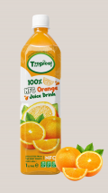 Photo for: 1000ml Bottle 100% Orange juice fresh taste high-quality Tropical sky beverage