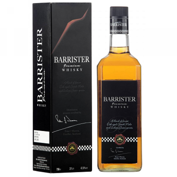 Brima Sagar Maharastra Distilleries Ltd Barrister Premium Whisky