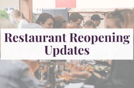 Photo for: State Updates On Reopening Restaurants Post COVID-19