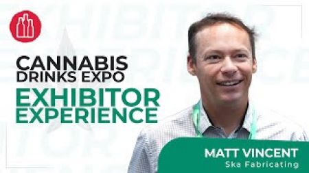 Photo for: Matt Vincent from Ska Fabricating at the Cannabis Drinks Expo